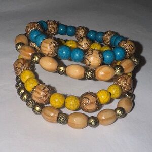 Bohemian Beaded Bracelet Set